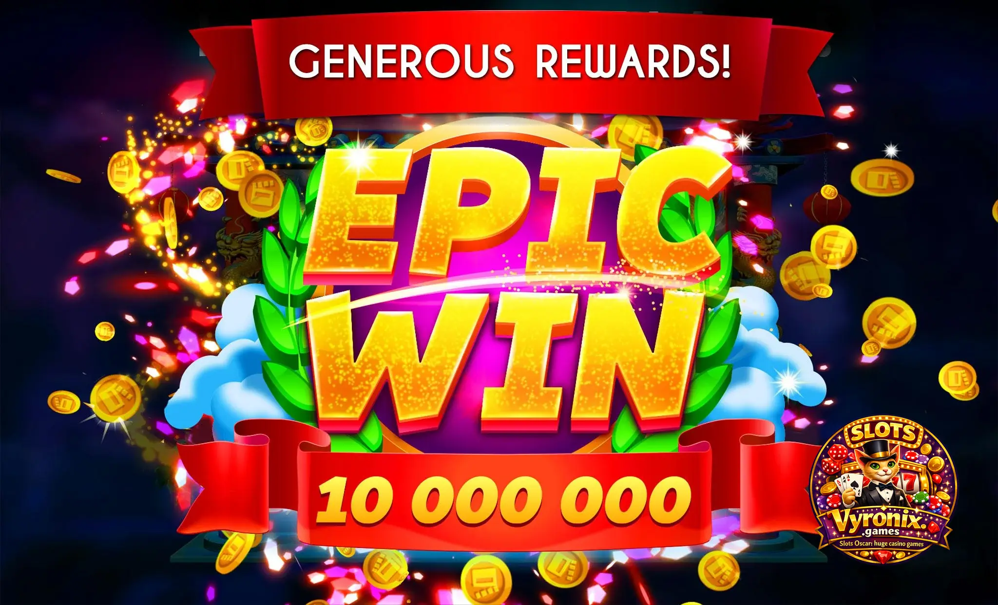 Slots Oscar — jackpot moment